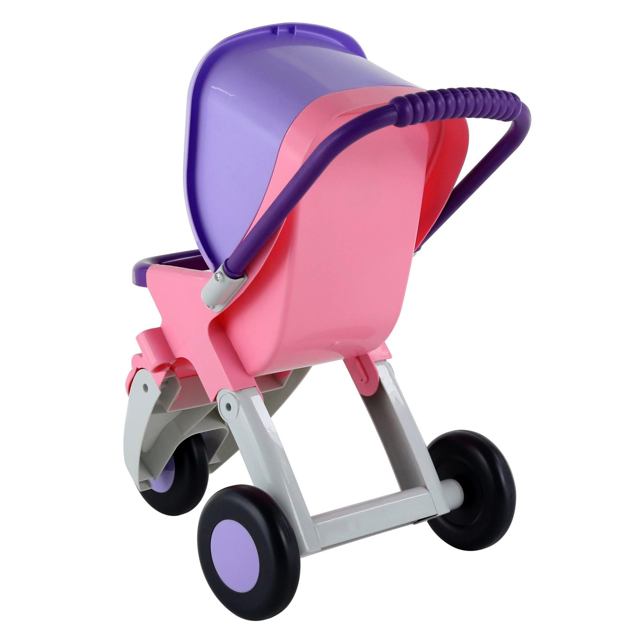 Коляска прогулочная для кукол 3-х колёсная розово-фиолетовая, «Coloma Y Pastor» (48127) - фото 4 - id-p882847002