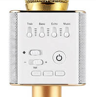 Бездротовий караоке bluetooth мікрофон-колонка Q9, фото 3