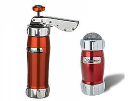 Marcato Pack Rosso Biscuits Red + Dispenser Red DI-RSO (2 в 1) прес для печива і сито, колір червоний