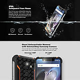 Мобільний захищений смартфон Homtom z33 orang 3+32 gb, фото 5