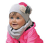 Дитячі комплекти Шапка+Снуд