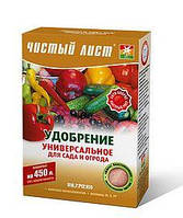 Удобрение универсальное для сада и огорода Чистый лист 300г
