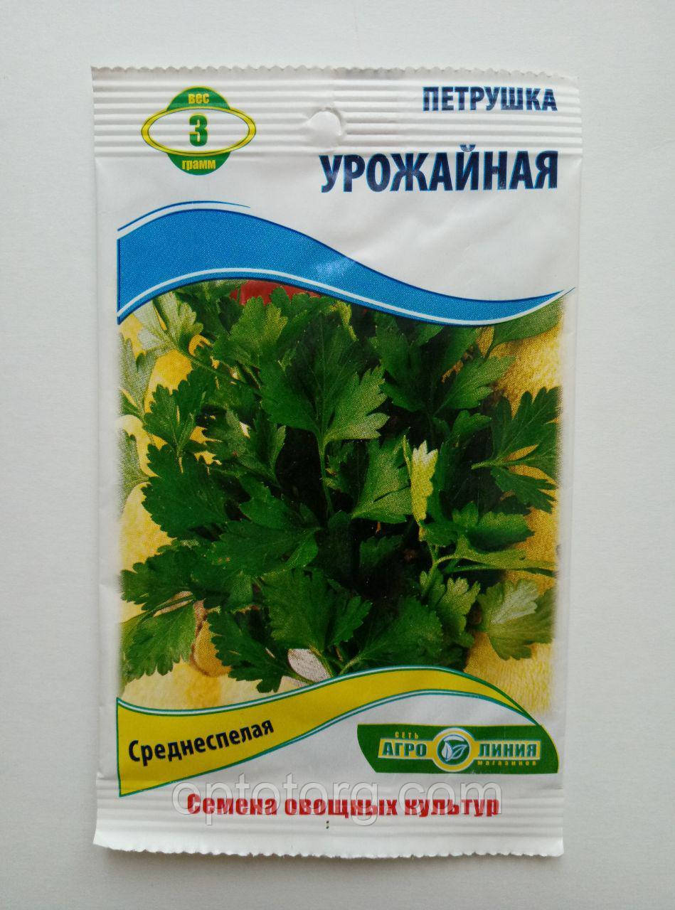 Насіння петрушки Урожайне 3 г