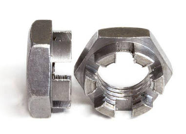 Гайка М33 прорізна і корончатая ГОСТ 5919-73, (аналог DIN 937)