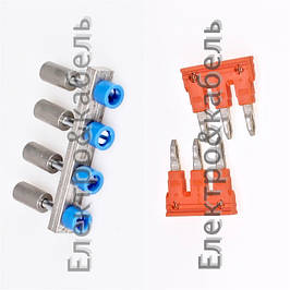 Перемички 2x, 3x, 4x, 10ти - полюсів, для клемників ONKA типу MRK і OPK