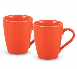 Набір із 2 кухлів 12х8.5х10см/250 мл із кераміки Fissman