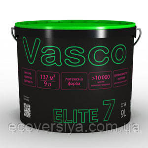 Фарба латексна шовковисто-матова Vasco Elite 7 (Васко Еліт 7)