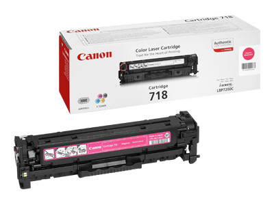 Заправка картриджа Canon 718 magenta для принтера LВP-7200CDN, LBP7210Сdn, LBP7660Сdn, LBР7680Cx, МF8330Cdn - фото 1 - id-p80410552