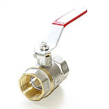 Кран кульовий для води різьбовий вн-вн важіль Ду32 Ру25, фото 4