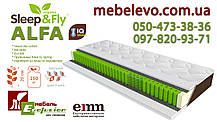 Матрац Alfa / Альфа ЕММ h20 Sleep&Fly ORGANIC Латекс незалежні пружини 150кг, фото 5