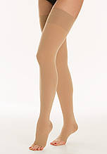 Компресійні панчохи Relaxsan з високим стегном і відкритим носком - клас 2 (23-32 мм рт.ст.)