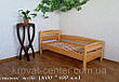 Двоспальне дерев'яне ліжко для спальні з масиву натурального дерева від виробника "Марта", фото 5