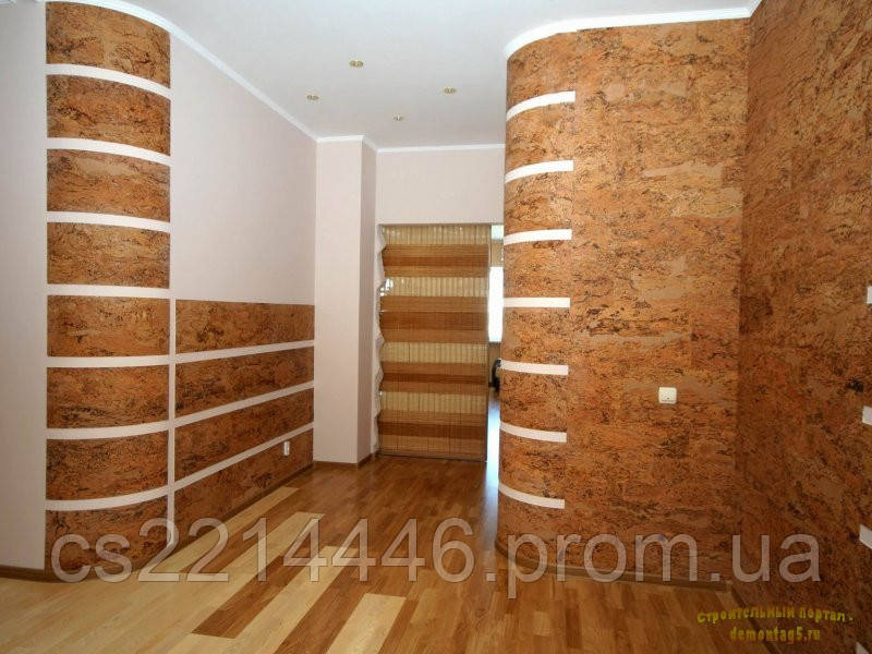 Пробка настенная WICANDERS Bamboo Artica,TA 01001, 600х300х3 мм, 1.98 м2 - фото 2 - id-p883117008