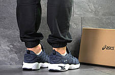 Чоловічі кросівки Asics,замшеві,темно сині 44,45 р, фото 2