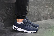 Чоловічі кросівки Asics,замшеві,темно сині 44,45 р, фото 3