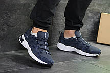 Чоловічі кросівки Asics,замшеві,темно сині 44,45 р, фото 2