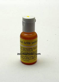 Барвник гелевий "Neon brite yellow 20 мл",Chefmaster