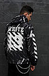 Вітровка Off White 13, чорна, фото 2