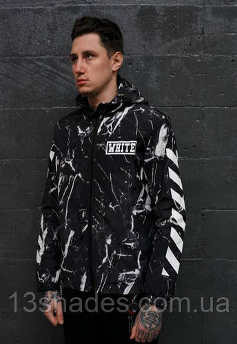 Купить Ветровка Off White 13 ,чёрная, цена 1725 ₴ — Prom.ua (ID#883113689)