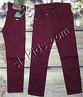 Яскраві штани для хлопчика 7-11 років (розн) (бордові) пр.Туреччина