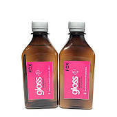 Fox Gloss Набір для кератинового випрямлення волосся 2х200 г (розлив)