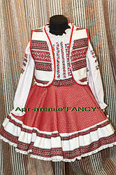 Платье с вышивкой для девочки 1