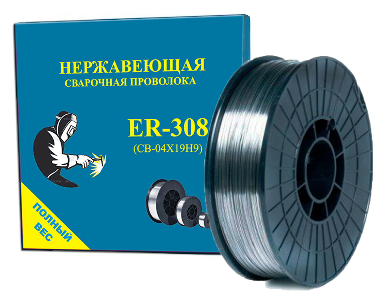 Зварювальний нержавіючий дріт ER308 0,8 (5 кг)