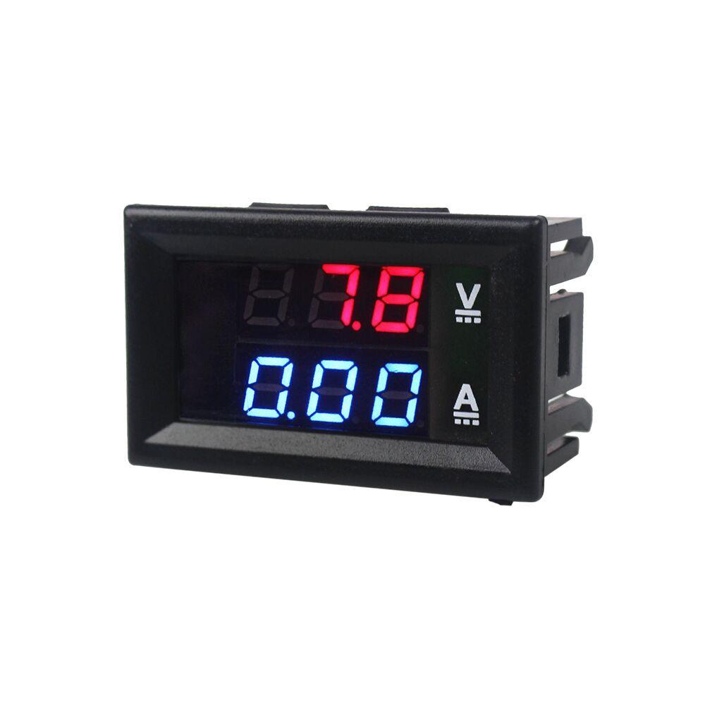 Цифровий вольтметр-амперметр DC 0-100V 10A