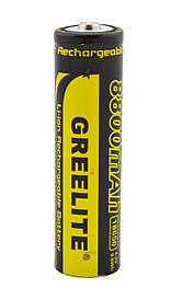 Акумулятор Li-Ion GREELITE 18650 8800 mAh 4.2V Розмір: 65 * 18 мм акумулятор для ліхтарика