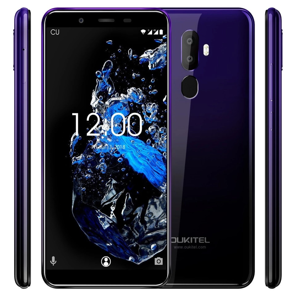Смартфон Oukitel U25 Pro Purple 5.5" FHD 4/64Gb 8 ядер 3200mAh + бампер - фото 6 - id-p883162567
