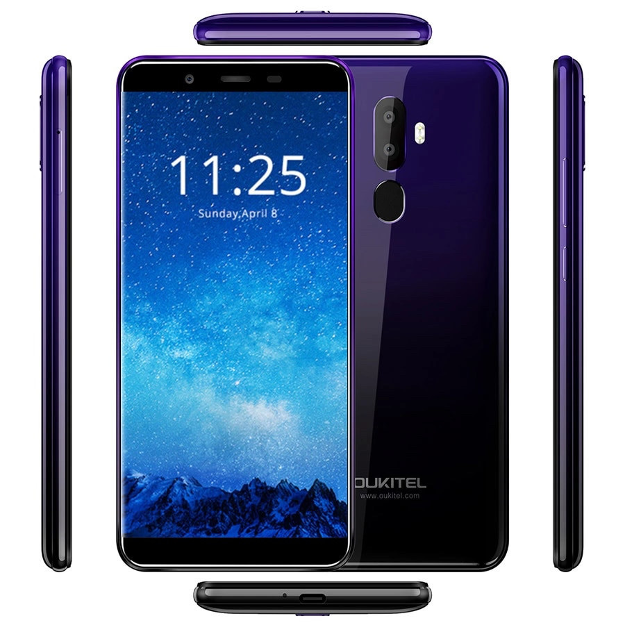 Смартфон Oukitel U25 Pro Purple 5.5" FHD 4/64Gb 8 ядер 3200mAh + бампер - фото 7 - id-p883162567