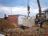 Монтаж каналізації з бетонних кілець, фото 2