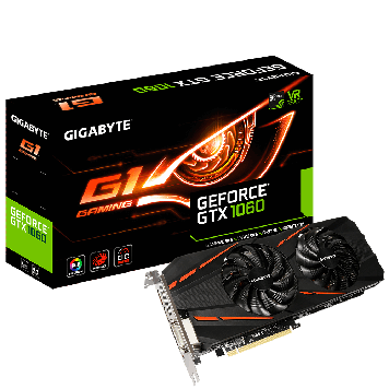 Відеокарта GigaByte GeForce GTX 1060 G1 Gaming 6G (GV-N1060G1 GAMING-6GD)