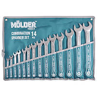 Набір ключів ріжково-накидних Molder MT58114