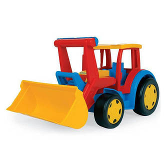 Машинка Трактор Гігант з Ківшем Wader 66000, фото 2