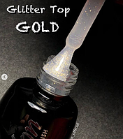 LUXTON Glitter TOP GOLD , 10 мл