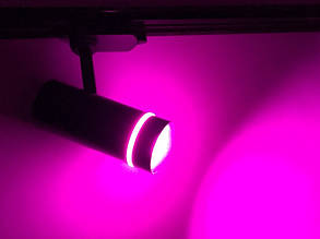 Трековый прожектор для растений 20W (full spectrum led) черный Код.59448, фото 2