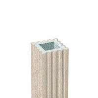 Тело фасадной колонны квадратной Prestige Decor LC107-21
