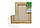 Полотно на підрамнику Етюд дрібне зерно 40x70 см бавовна Тілесний 4820149873596, фото 2