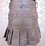 Сріблястий костюм для дівчаток 104,110,116,122,128 зросту, фото 5