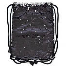 Сумка-мішок "Sequins Black ", фото 3