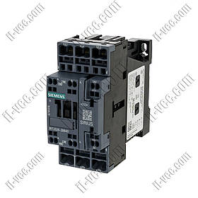 Контактор Siemens 3RT2026-2ВВ40, AC-3 11kW/400V, 1NO+1NC, 24VDC