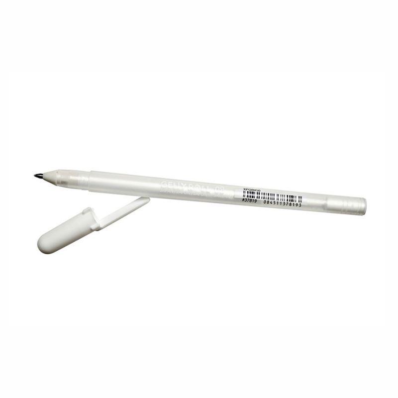 Ручка гелевая Sakura Gelly Roll белый 0,8мм (84511378193) - фото 1 - id-p416567358