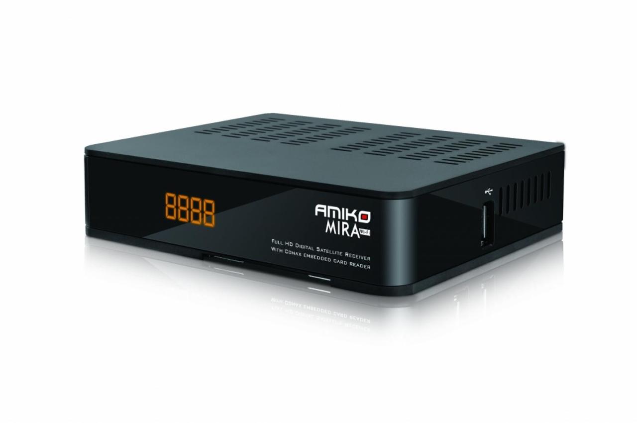 Amiko Mira WiFi — DVB-S/S2 супутниковий ресивер