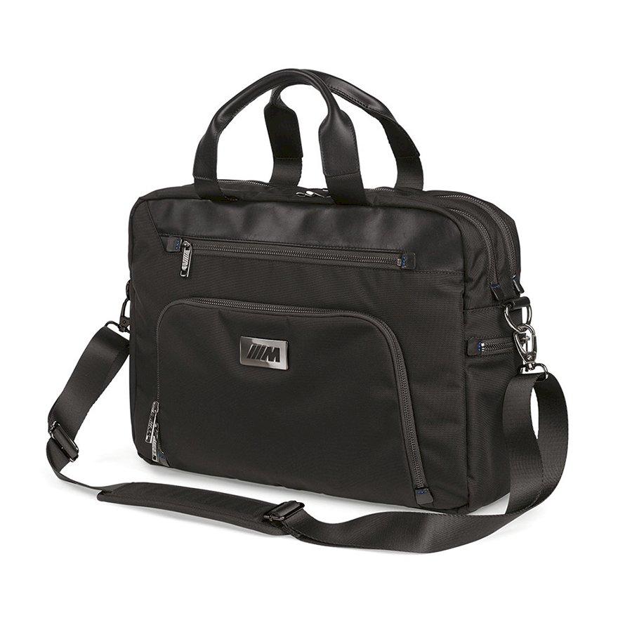 Деловая сумка BMW M Business Bag, Black, артикул 80222454768 - фото 1 - id-p881397447