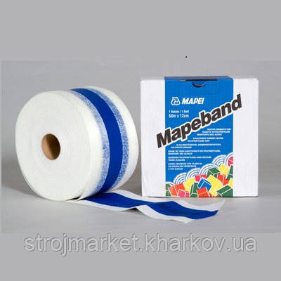 Стрічка для гідроізоляції Mapeband 12 см TM MAPEI (10 м.п.)
