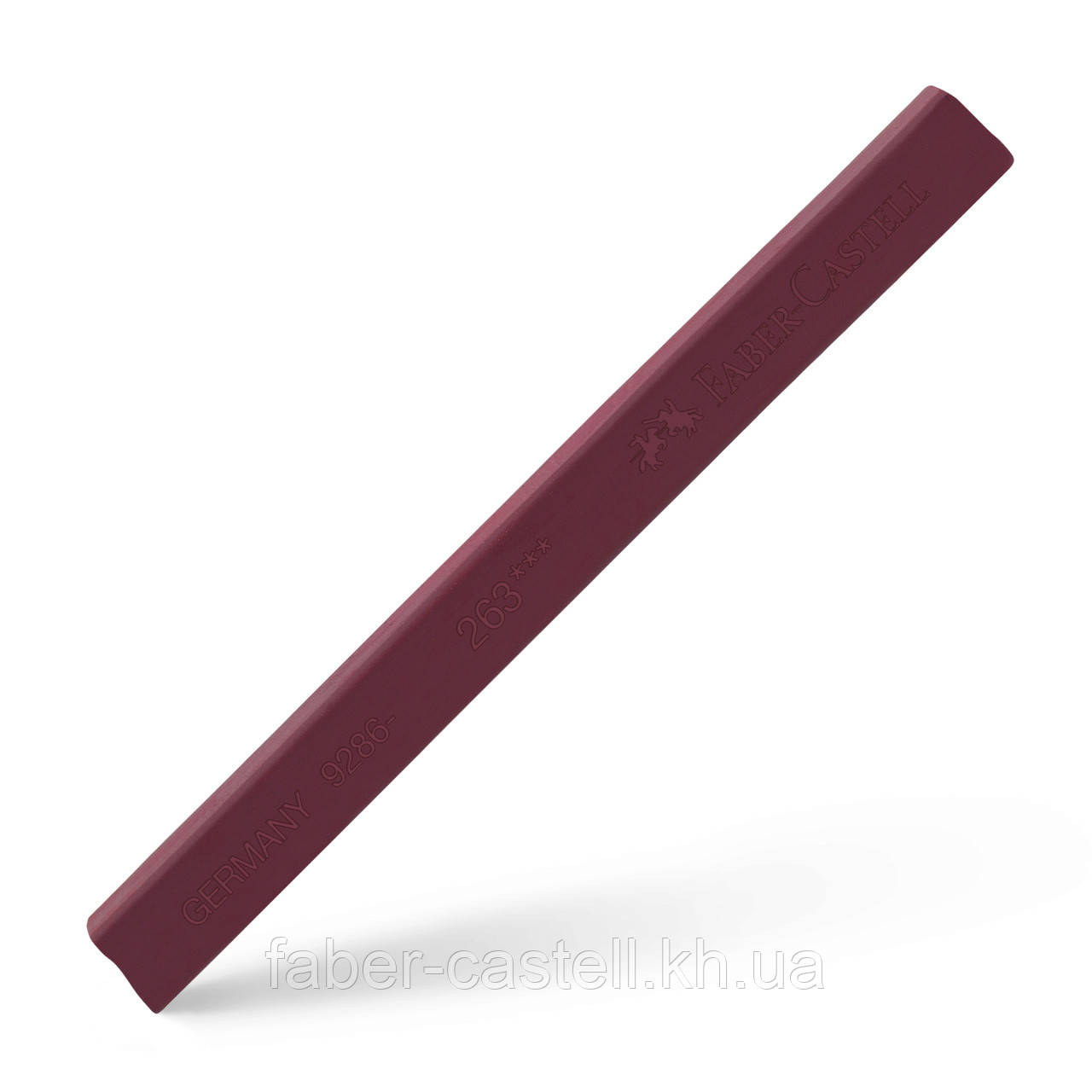 Пастель суха / крейда Faber-Castell POLYCHROMOS колір коричнево-фіолетовий №263 (caput mortuum violet), 128763