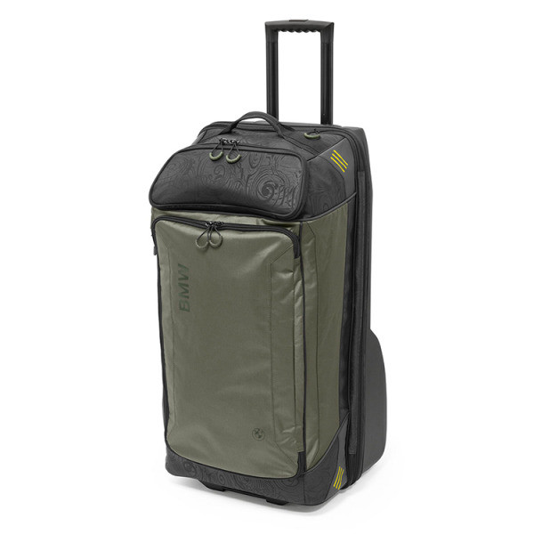 Туристична сумка на коліщатках BMW Active Travel Bag Trolley, Anthracite / Olive, артикул 80222446005