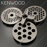 Ніж і решітки 3шт для м'ясорубки Kenwood MG360, фото 2