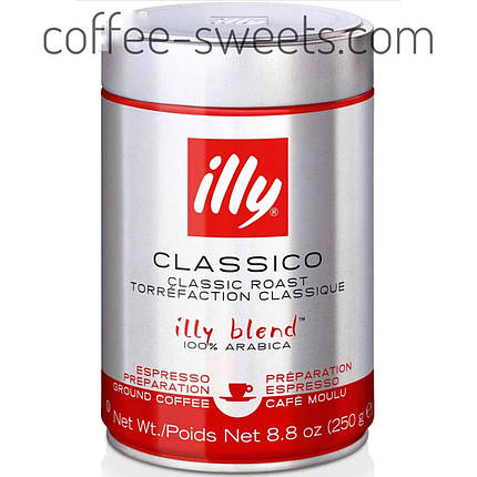 Кава мелена ILLY Classico 250gr, фото 2